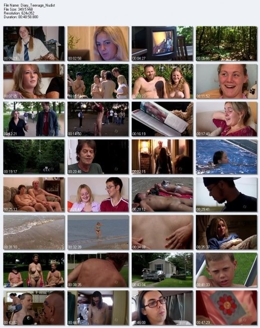 Teens nudists video - view from the outside to the youth nudism [Euronat naturism]