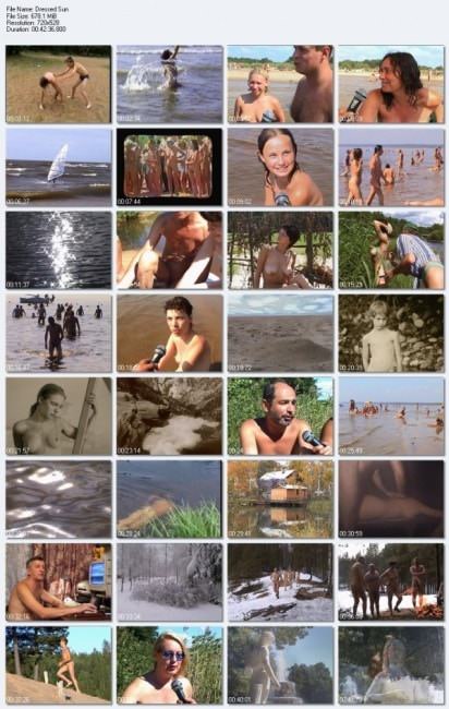 Nudism on the sea - a video report from the nudist beach video [Euronat naturism]