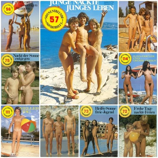 Junge nackten junges leben - young nudists Germany magazine photos [Euronat naturism]