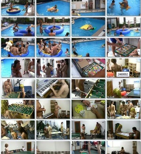 Nudism sports pool and gym HD video [Euronat naturism]