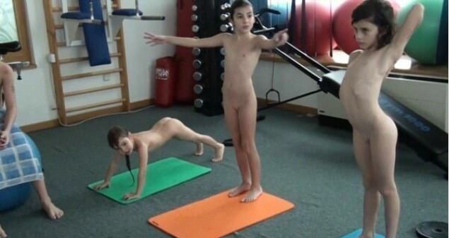 Nudism sports pool and gym HD video [Euronat naturism]