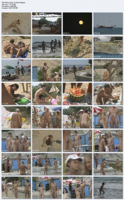 Nudists on the nude beaches of Bulgaria video [Euronat naturism]