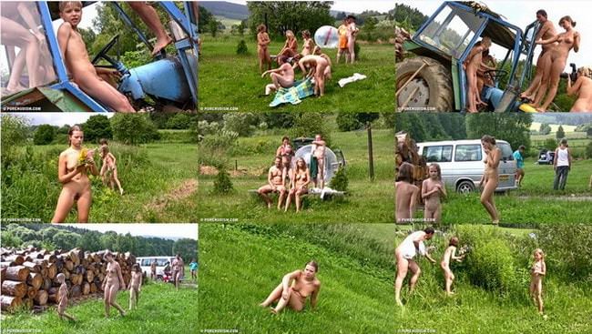 Teen and adult naturists videos in nature [Euronat naturism]